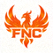 FNC战队标志，橙色凤凰图案