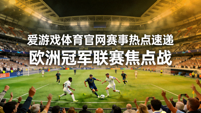 爱游戏体育官网赛事热点速递栏目中欧洲冠军联赛焦点战比赛现场画面